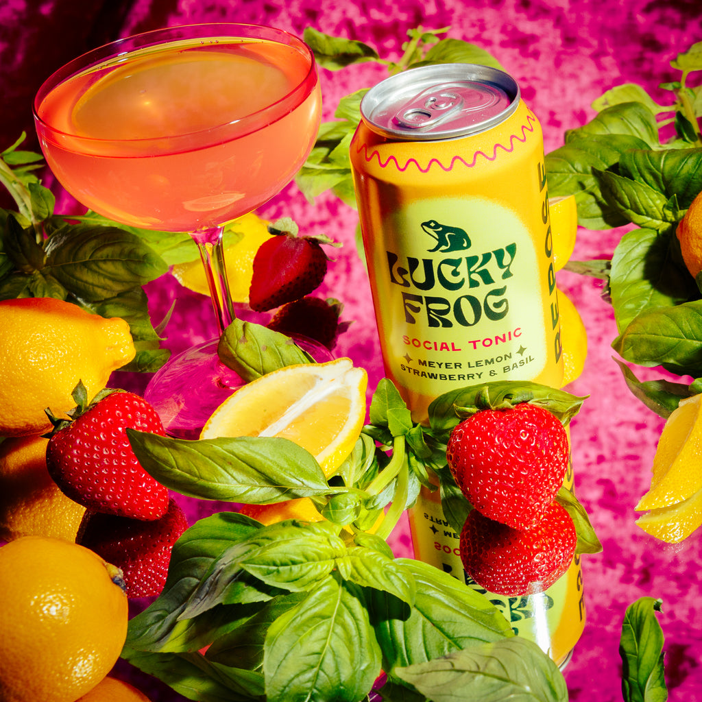 Meyer Lemon Basil Strawberry - Case 24 Pack